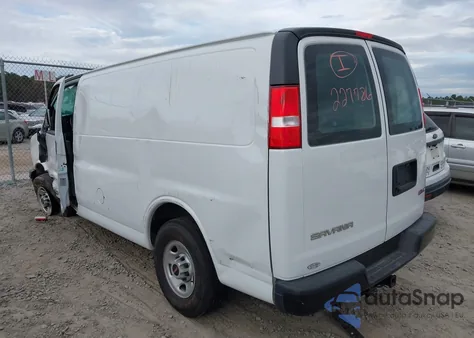 2023 GMC Savana Cargo Rwd 2500 Regular Wheelbase Work Van from USA, damaged, VIN 1GTW7AFP7P1227786